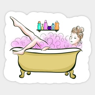 Bubble Bath Sticker